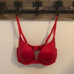 Aerie “Brooke” 34D Bright Pink Push Up Bra